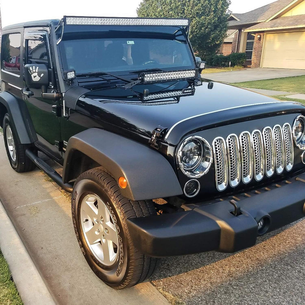 Nilight LED Light Bar 22Inch 120W Spot Flood Combo Off Road Lights Driving Fo...