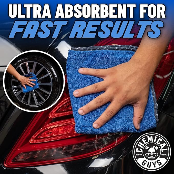 Chemical Guys MIC110012 Professional Grade Premium Microfiber Towels, Home (1...