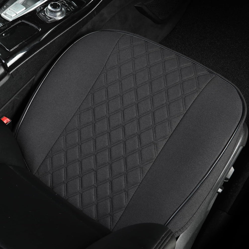 West Llama Linen Front Car Seat Cover Protector Anti-Slip Bottom Seat Cover F...