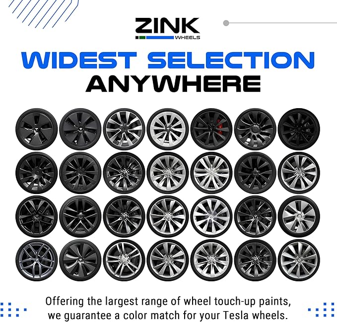Premium Tesla Wheel Curb Rash Repair Kit