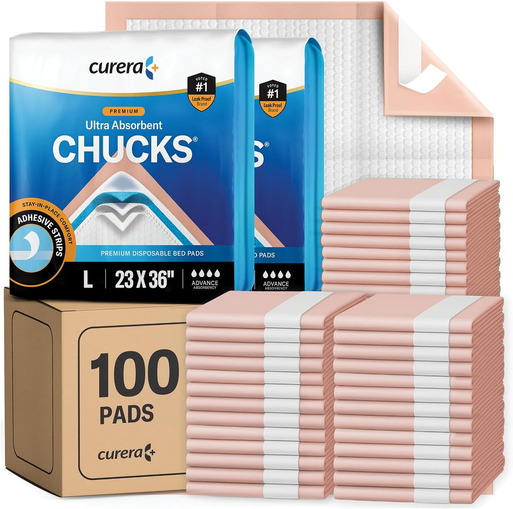 Chucks® Premium Disposable Underpads 23”x36” Ultra Super Absorbent Chux Incon...