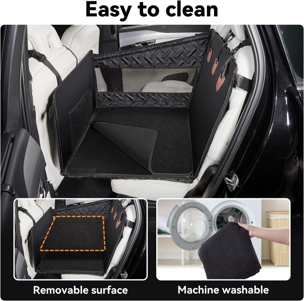 TKYZ Dog Car Seats for Large Medium Dogs Car Seat Cover,Puppy Pet Carseats(Bl...