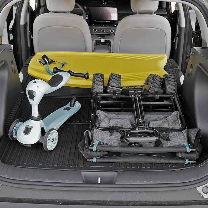 Floor Mats Set for 2024 2025 Hyundai Kona Gas, Full Coverage All Weather Floor