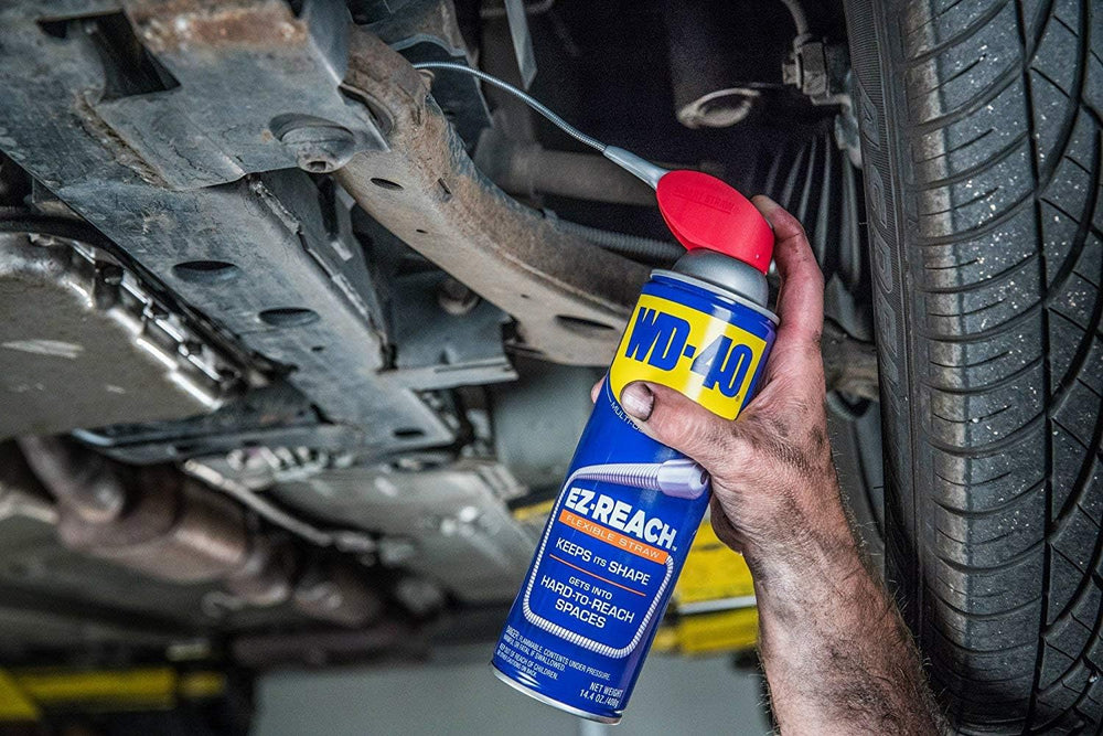 WD-40 Original Formula, Multi-Use Product, EZ-REACH Flexible Straw, 14.4 OZ [...