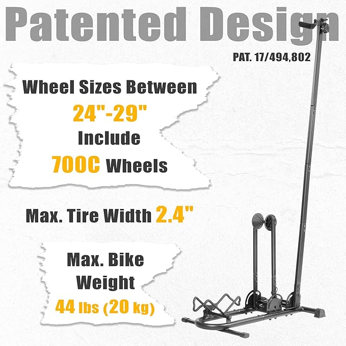 BIKE HAND Vertical Bike Floor Stand