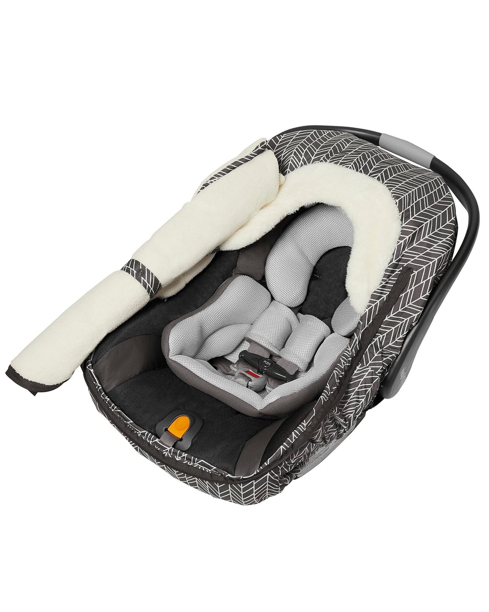 Skip Hop Winter Car Seat Cover, Stroll & Go, Grey Feather
