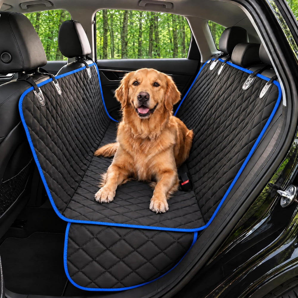 Dog Car Seat Cover for Back Seat, Dog Hammock for Car, SUV, Truck & Tesla