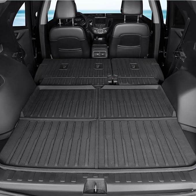 Floor Mats Set Cargo Liner and Backrest Mat