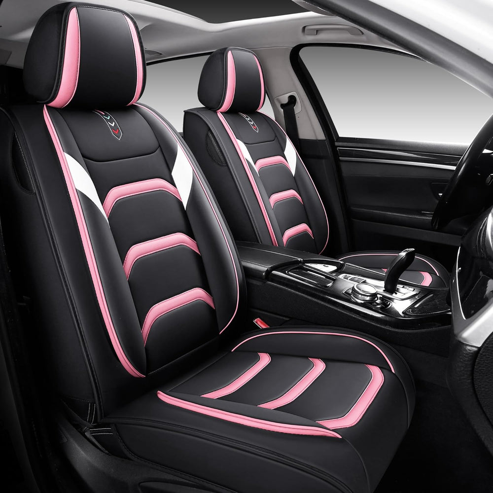 Leather Car Seat Covers,Full Coverage Seat Covers Full Set,Universal Automoti...