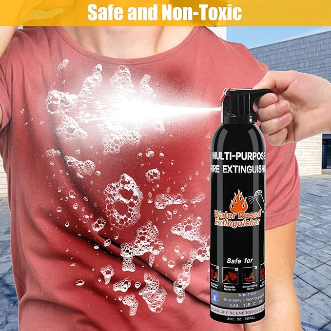 Fire Extinguisher for Home, 6 Pack Vehicle Fire Extinguishers