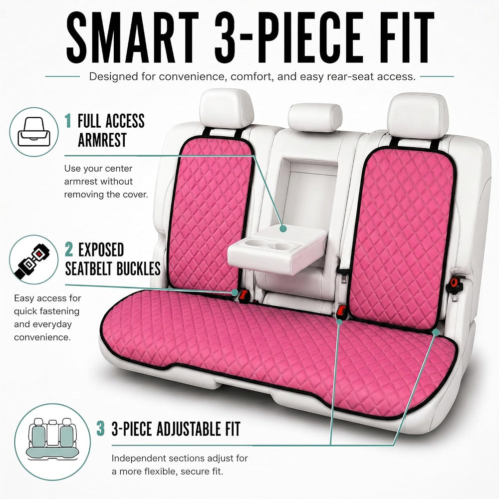 FH Group Car Seat Cover Cushion - Cars Trucks SUV, Neosupreme Car Seat Cushio...