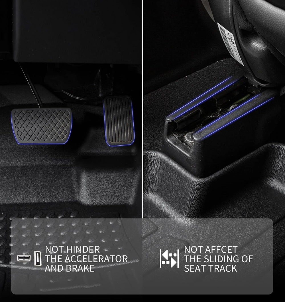 KELCSEECS Floor Mats for Nissan Leaf 2026 S Plus/SV Plus/Platinum Plus