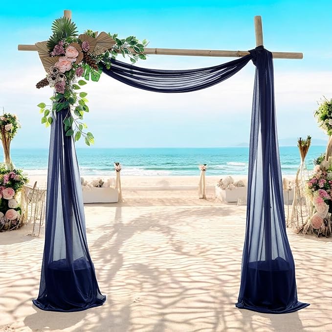 MDS Halloween Chiffon Draping Fabric - 1 Panel, 30" Wide x 100ft Long - ...
