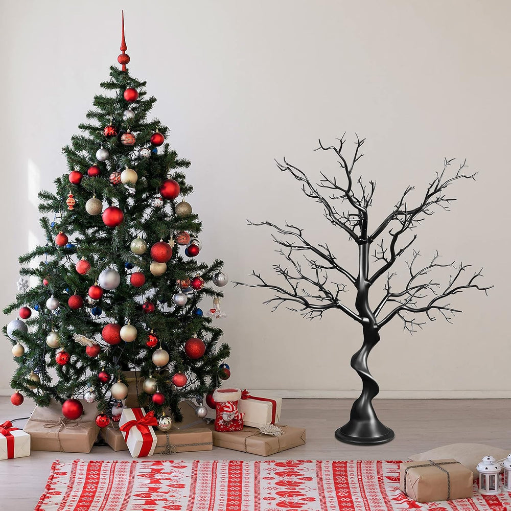 Jetec Halloween Christmas Tree Centerpieces Table 30 in Manzanita, Black