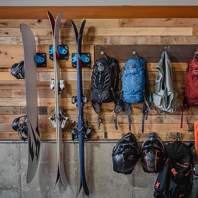 Ultimate Ski & Snowboard Wall Storage Rack