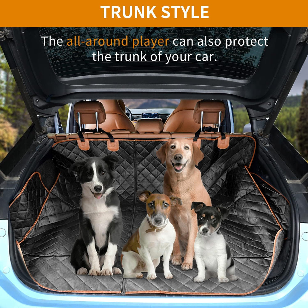IVY&LANE Dog Car Seat Cover for Back Seat,Conversible 2-in-1 Waterproof F...