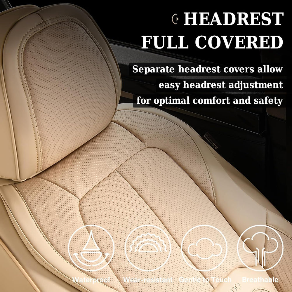 Coverado Seat Covers, Leather Seat Covers Front Seat, Luxury Car Seat Covers ...