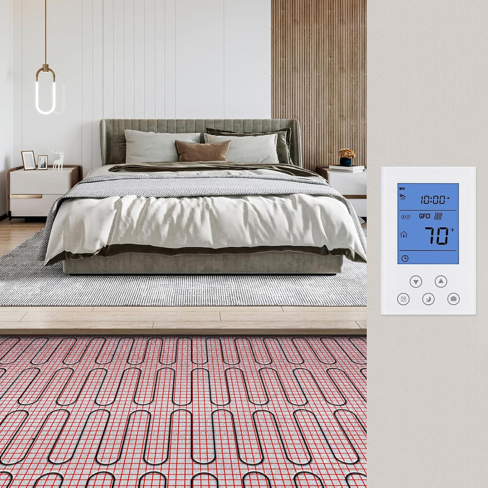 VEVOR Floor Heating Mat, 110-120V, Adhesive Back for Easy Installation