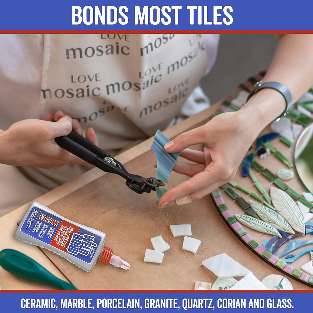 Weldbond Multi-Surface Non Toxic Glue for Mosaic Wood Craft 5.4oz (4 Pack)