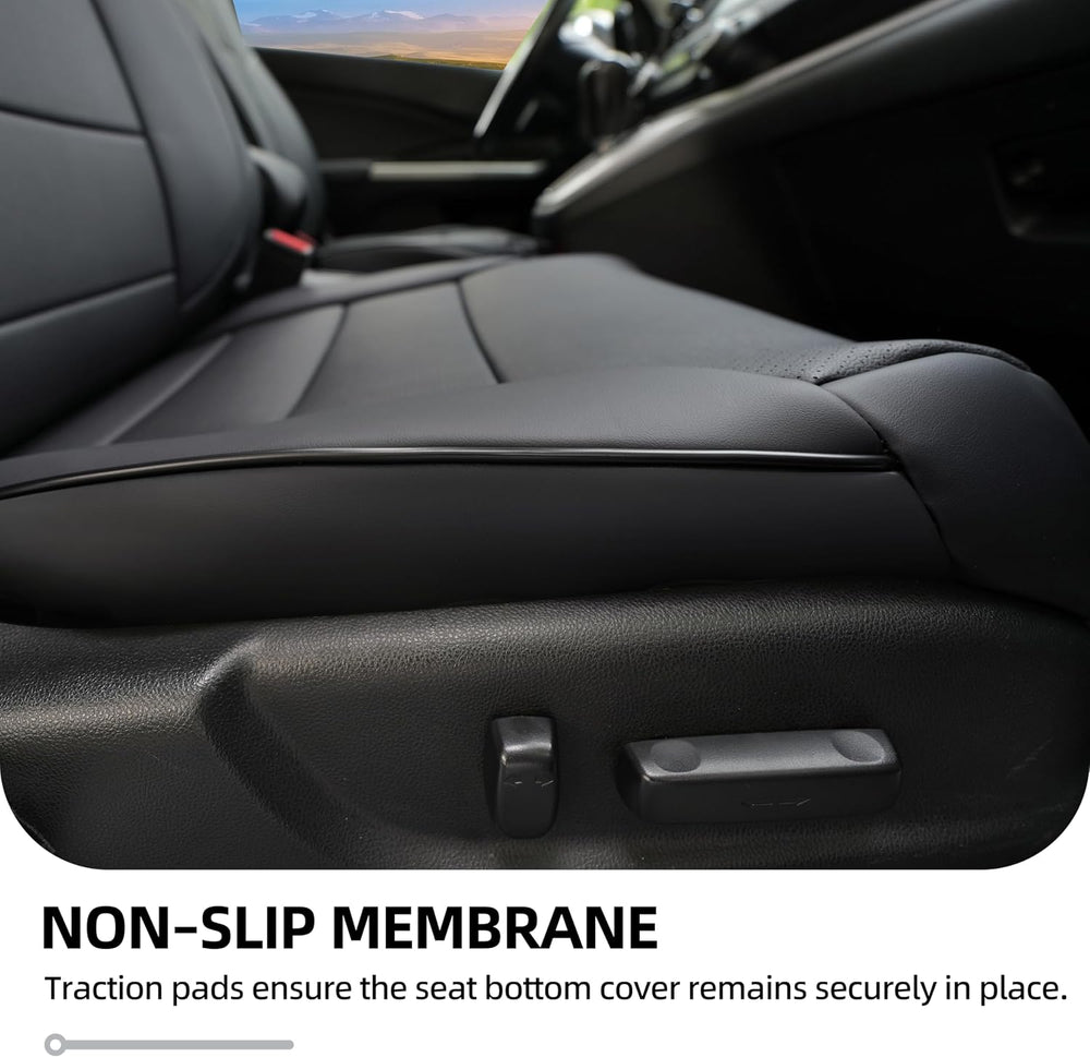 Lolcar CRV Seat Covers Custom Fit for Honda CRV 2015 2016 Full Set Car Seat C...