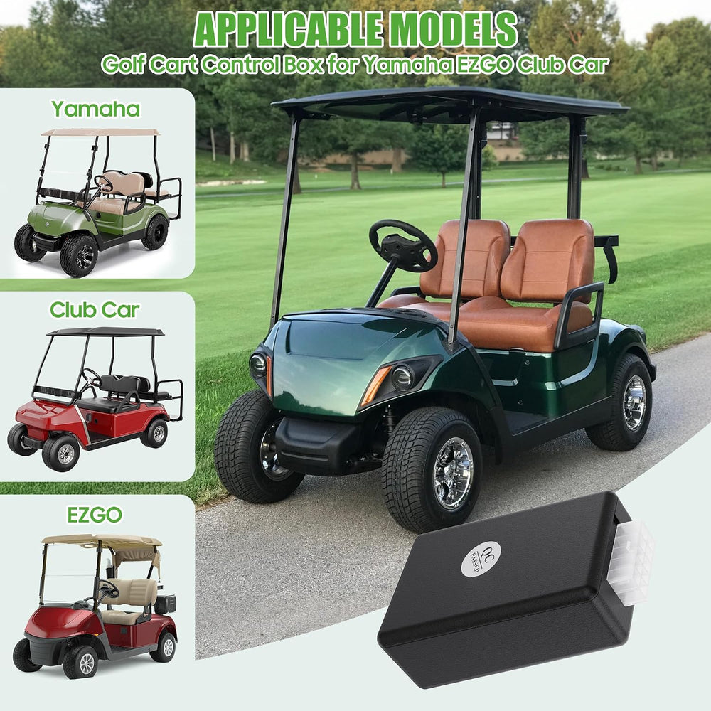 10L0L Golf Cart Control Box for Yamaha, EZGO TXT RXV, Club Car Precedent DS