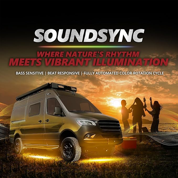 OPT7 Aura Pro Underglow Lights for Class B & B+ RV Motorhomes