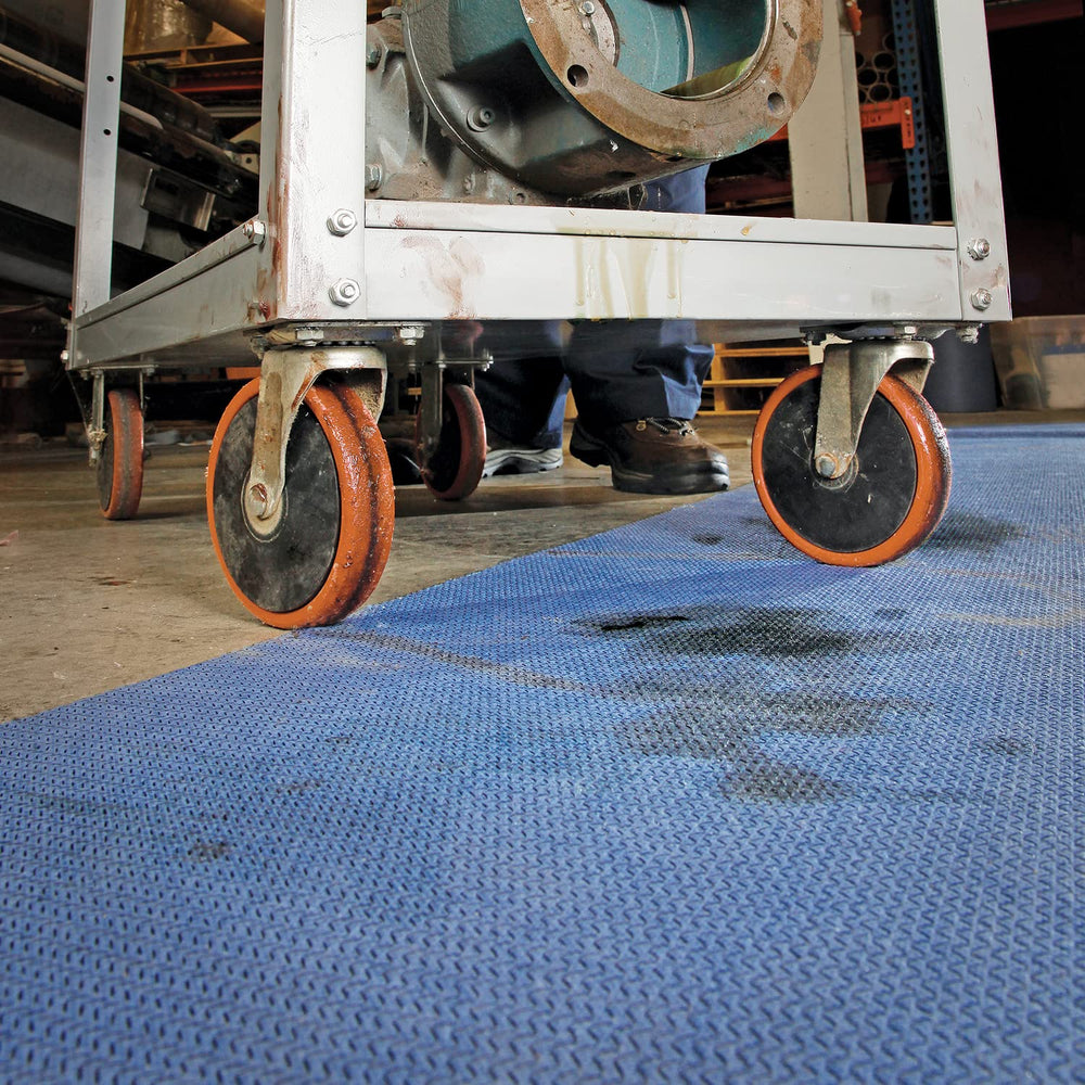 PIG Absorbent Adhesive-Backed Grippy Mat | Absorbs Up to 10.5 Gal Per Roll | ...