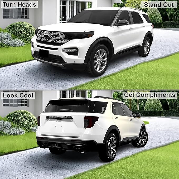 BOGAR TECH DESIGNS Precut Made for Ford Explorer 2020-2024 Full Headlight