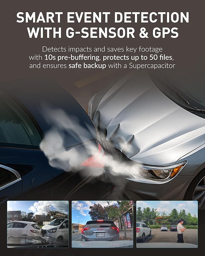 BlackVue DR770X-2CH II Dash Cam – Dual Full HD Front & Rear, Enhanced Visual