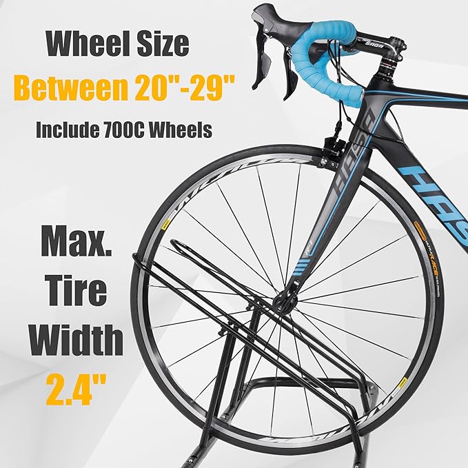 CyclingDeal Bike Rack Floor Parking Bike Stand
