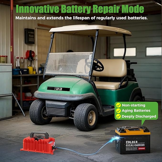 10L0L 15 Amp 48 Volt Golf Cart Charger