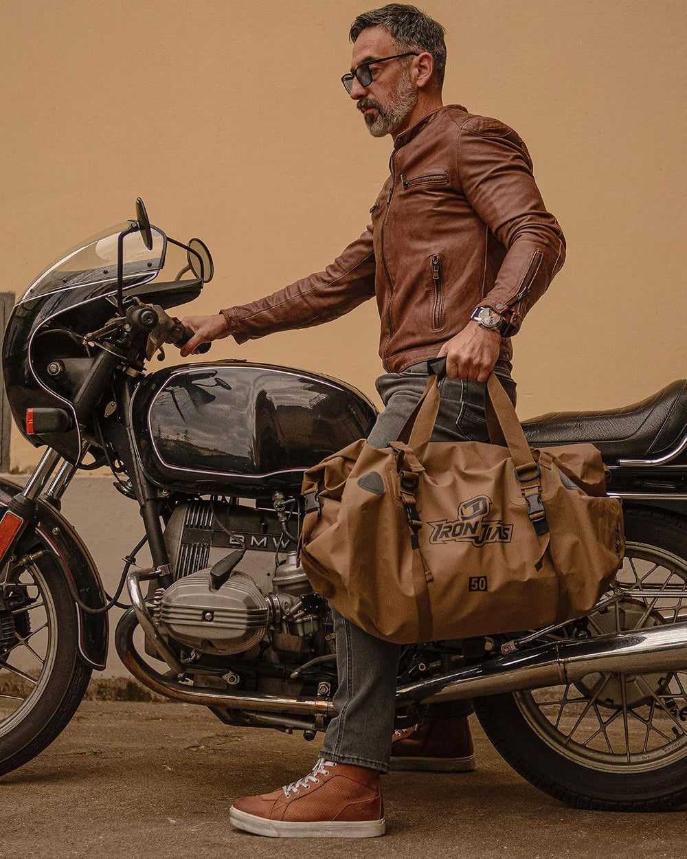 IRON JIA'S Motorcycle Dry Bag - Waterproof Duffle & Luggage Tail Bag ...