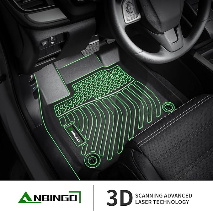 ANBINGO®Floor Mats Fit for Chevy Tahoe/GMC Yukon 2007-2014&Cargo Liners All