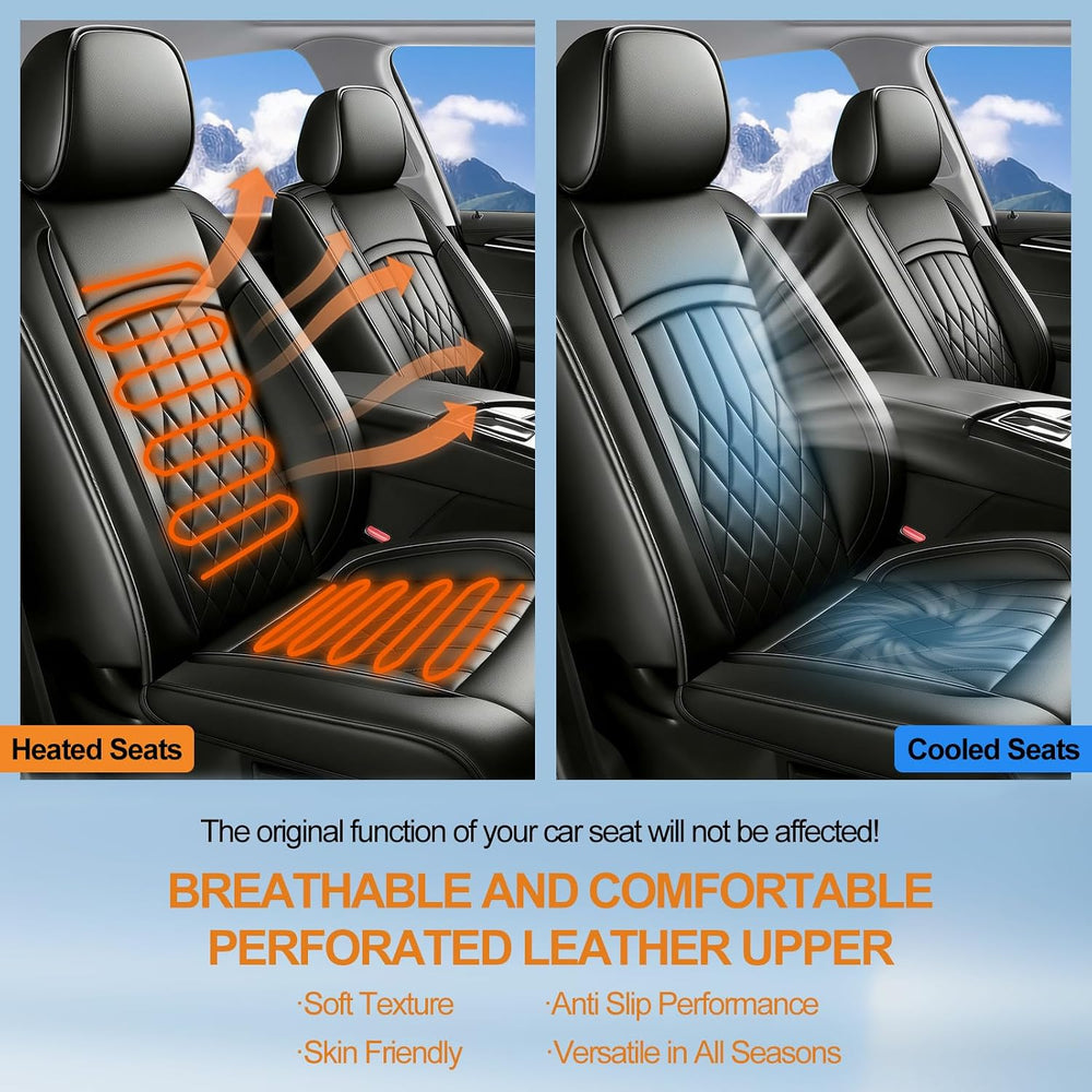 Custom Fit Car Seat Covers for Ford Fusion 2007-2020, Full Set