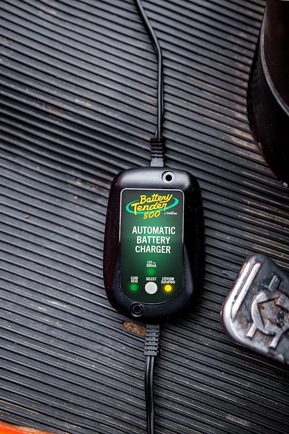 Battery Tender 800 is a SuperSmart Battery Charger that will Constantly Monitor