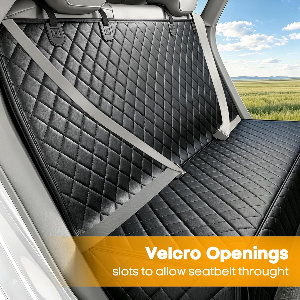 Waterproof Scratchproof Pet Bench Seat Covers for Cars, SUVs