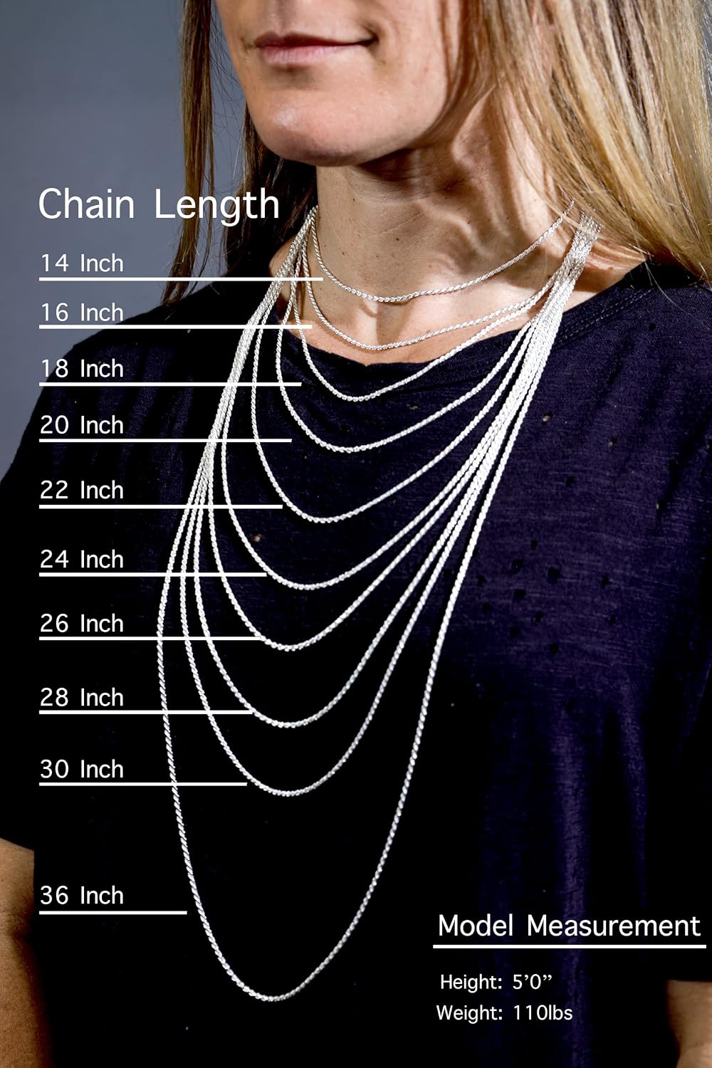 Sterling Silver Round Snake 0.8mm 0.9mm 1mm 1.2mm 1.6mm Chain 925 Italy Necklace