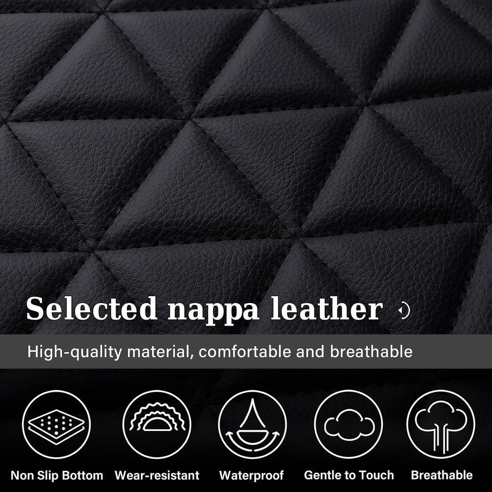 Coverado Ram Seat Covers Full Set, Waterproof Ram 1500 Seat Cover Compatible ...