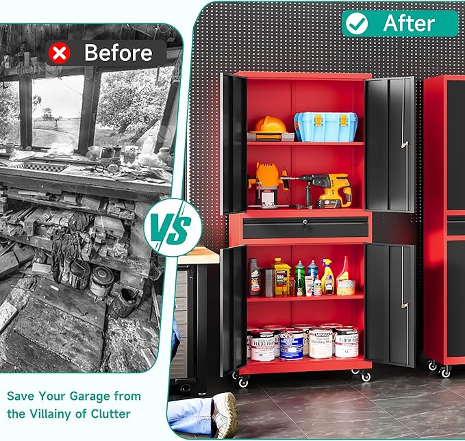 SISESOL Metal Storage Cabinet
