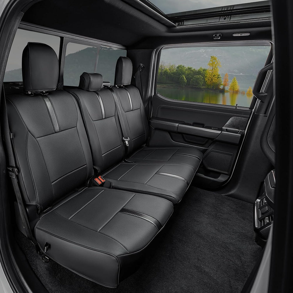 for Ford F150 Seat Covers 2015-2023 2024 2025 2026,Full Set Leather Waterproo...