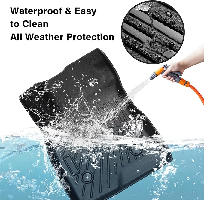 Powerty Floor Mats for 2024 2025 Chevrolet/Chevy Trax Accessories All Weather