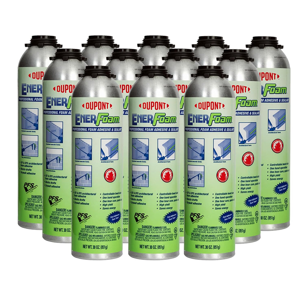 Enerfoam 30oz Sealant - Fireblock Rated, Polyurethane Expanding Foam Sealant....