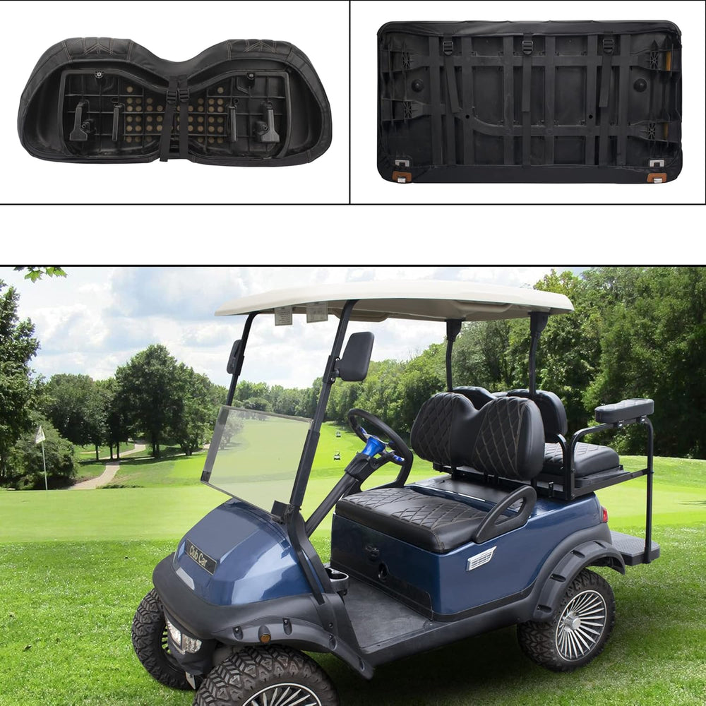 Golf Cart Diamond Vinyl Seat Covers Fits Club Car Precedent 2004-UP