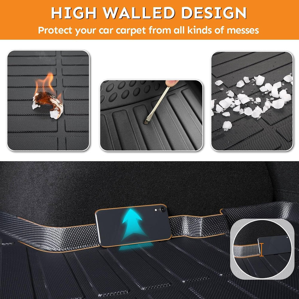 Floor Mats for Jeep Grand Cherokee L 2021-2026 6-Seater