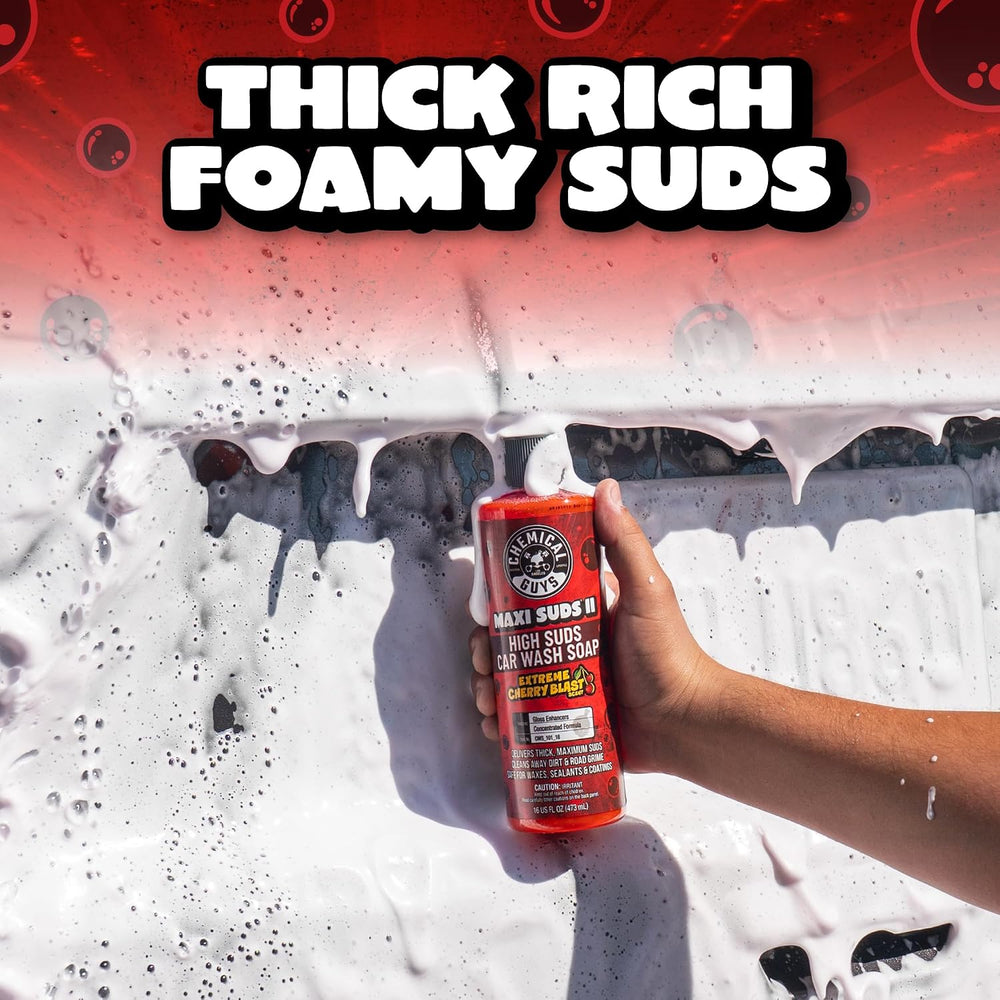 Chemical Guys CWS_101 Maxi-Suds II Foaming Car Wash Soap (Works with Foam Can...