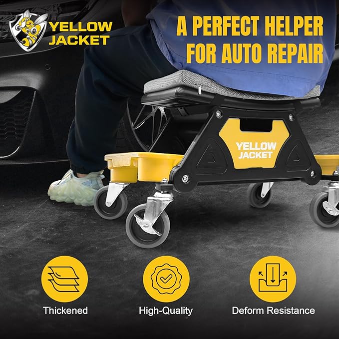 YELLOW JACKET Mechanic Stool