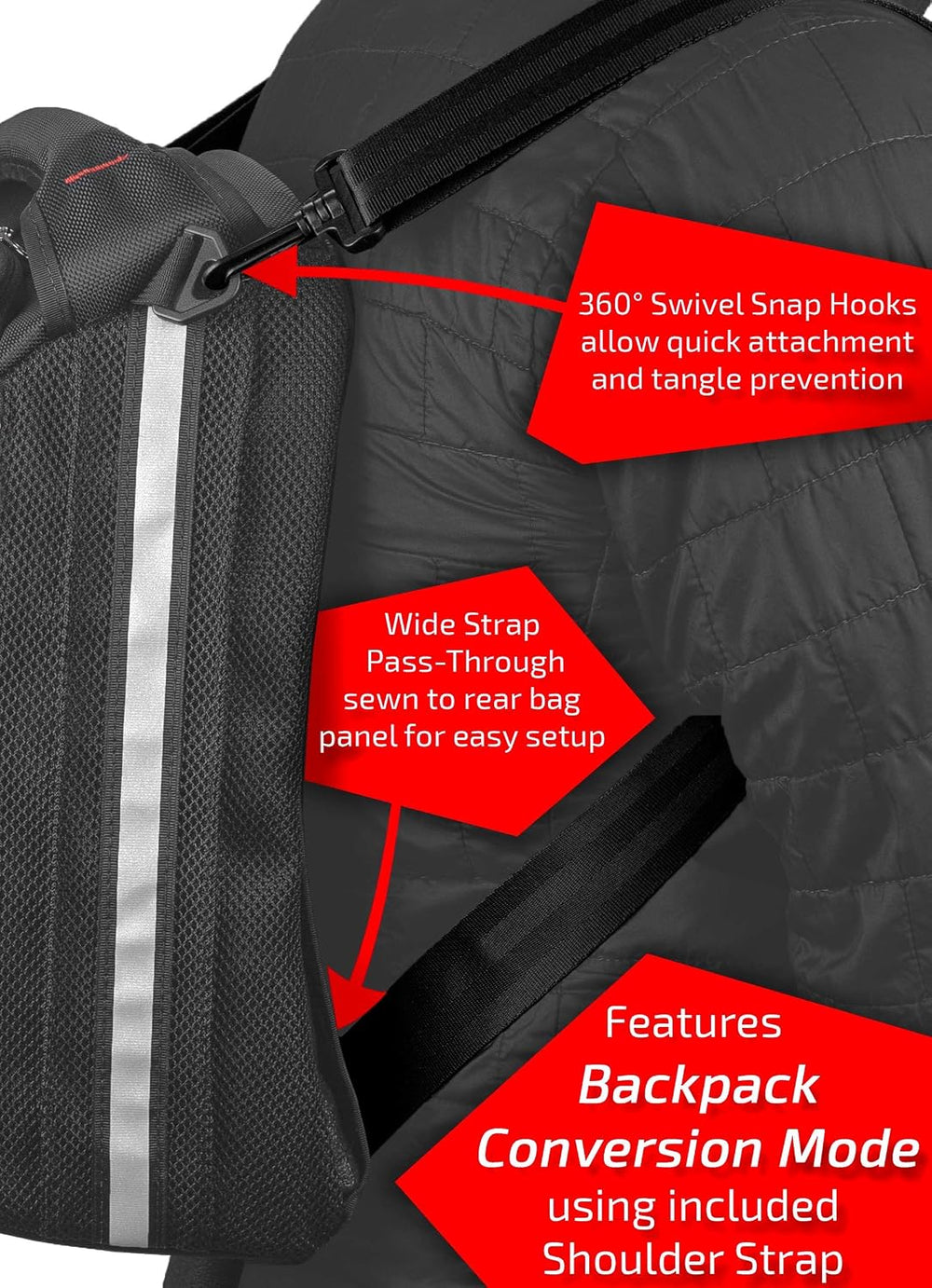 Chase Harper USA 4502 RipStream Tail Trunk - Water-Resistant, Tear-Resistant,...