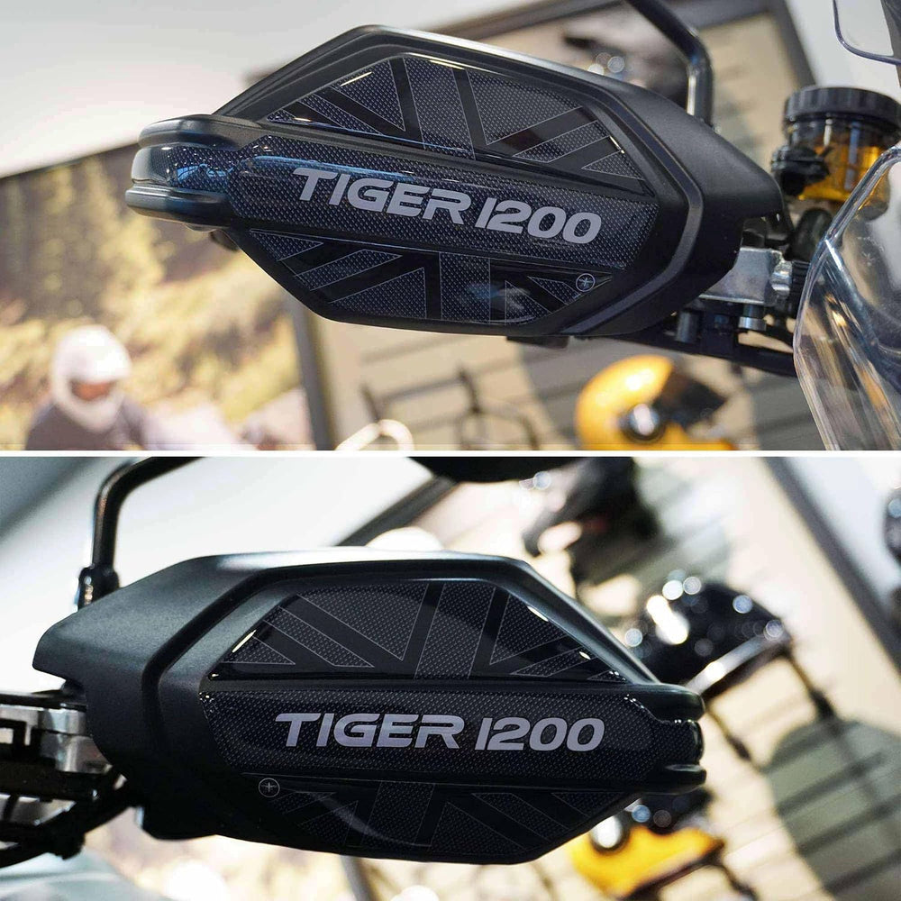 labelbike - 3D Stickers Motorcycle Handguards Protection and Decoration in Re...