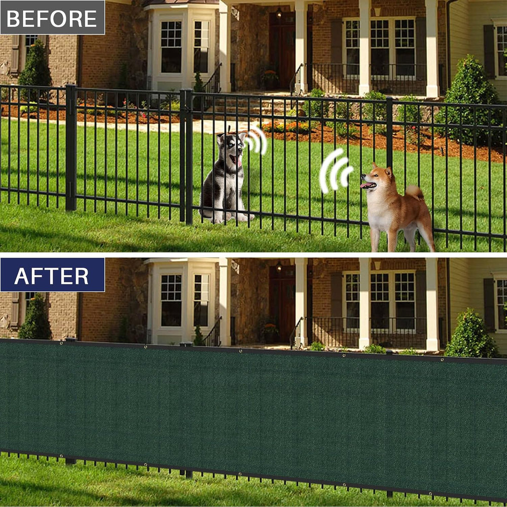 Windscreen4less 4' x 50' Privacy Fence Screen Heavy Duty Windscreen F...