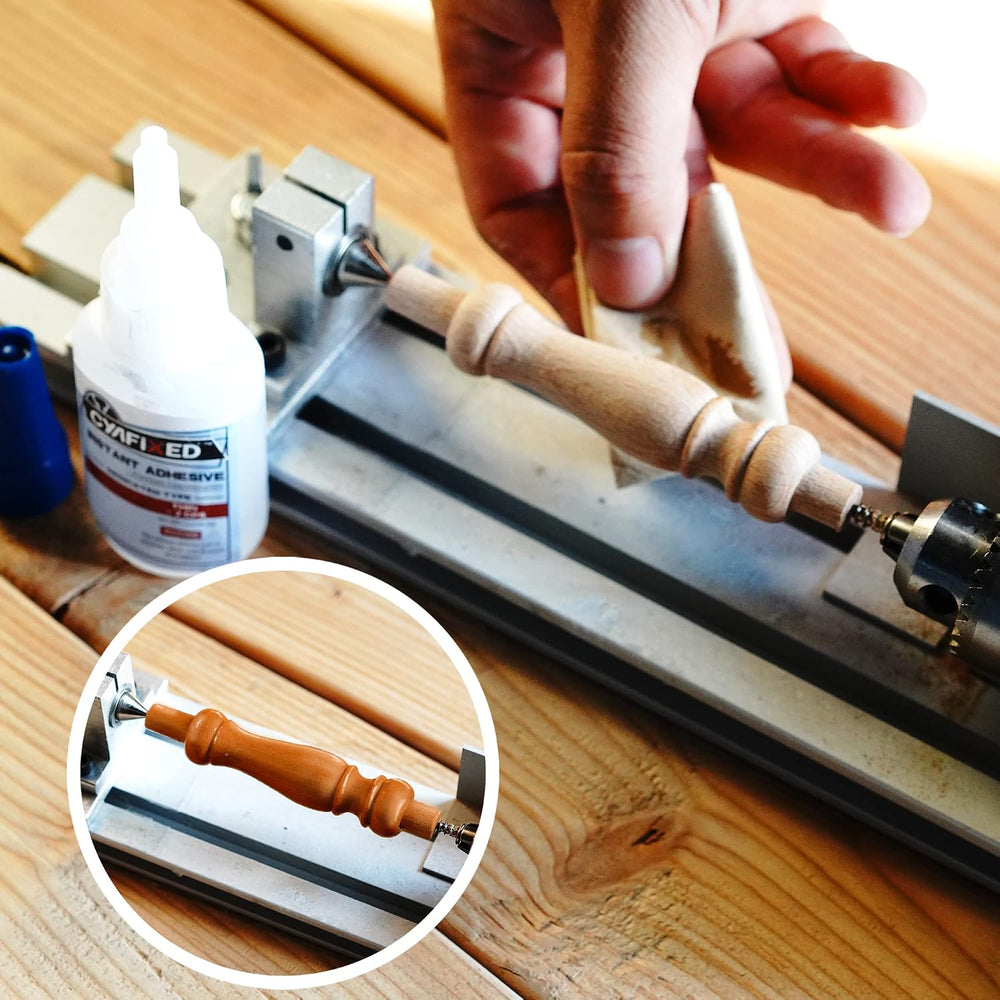 Super Glue Kits, Thin, Medium & Ultra Thick, 6 oz CA Glue for Woodworking